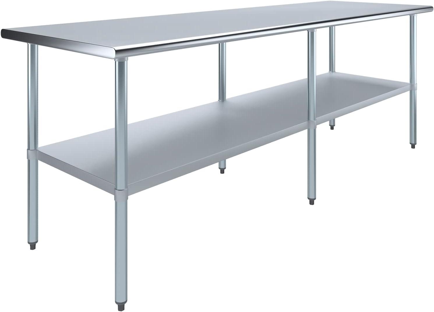 Amgood Amgood Stainless Steel 35'' H Work Table