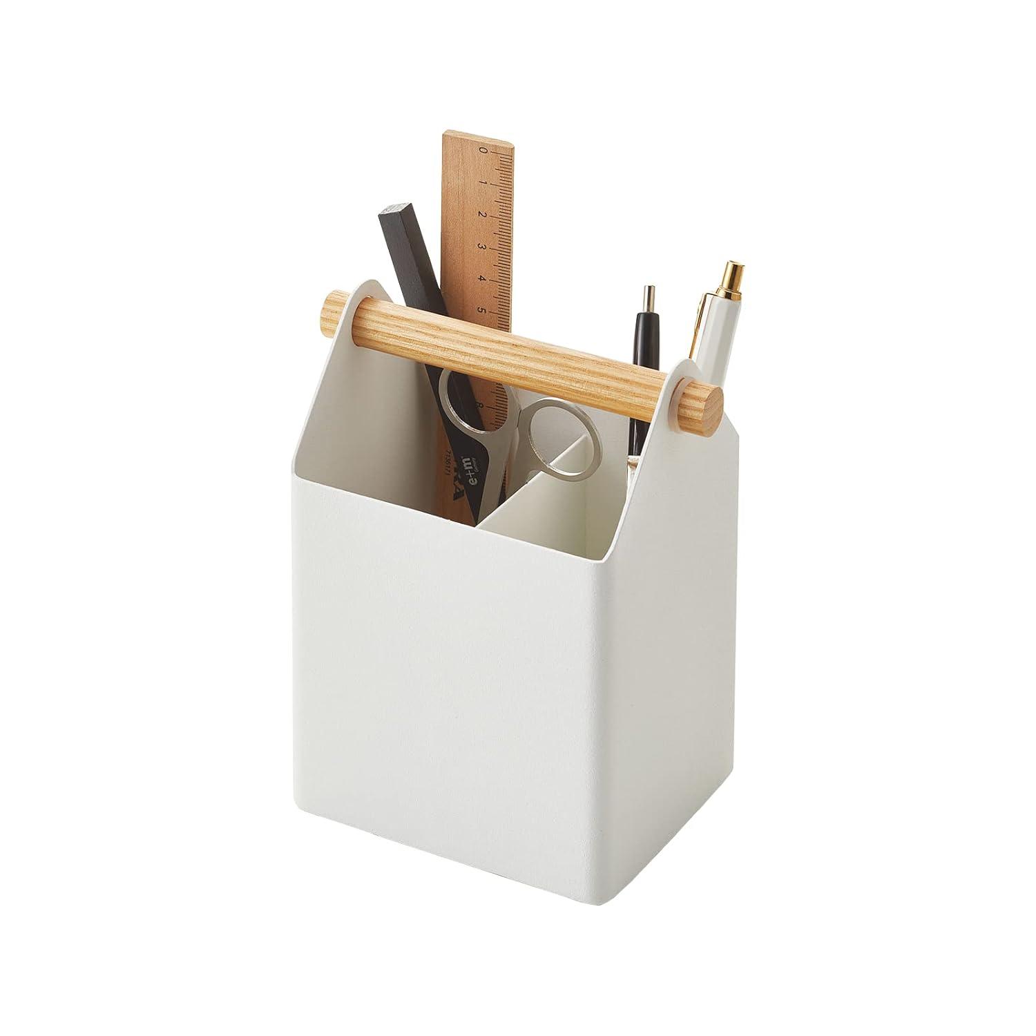 Tosca Yamazaki Home Pen Stand Organizer, Stationary Holder For Office & School Supplies