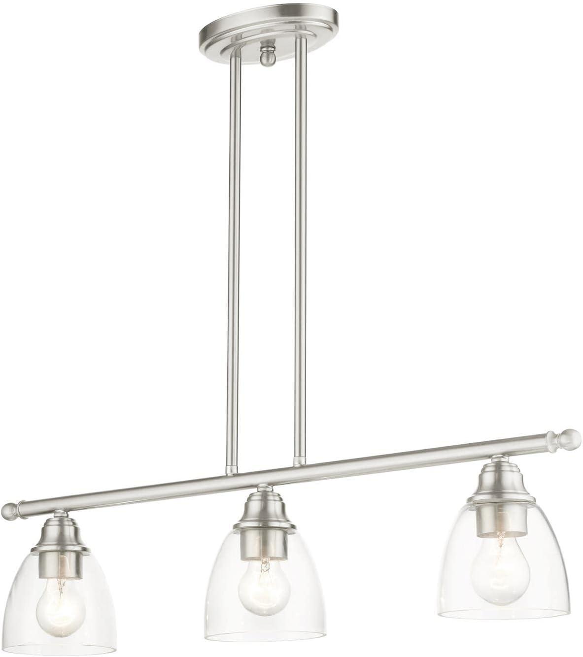 Livex Lighting Montgomery 3 - Light Chandelier in  Brushed Nickel