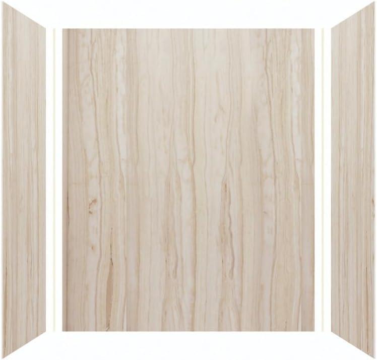 Transolid Expressions 60'' W 36'' D 72'' H Glue Up Solid Surface Wall