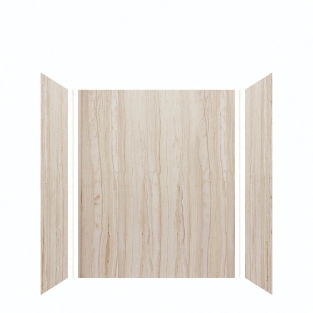 Transolid Expressions 60'' W 36'' D 72'' H Glue Up Solid Surface Wall