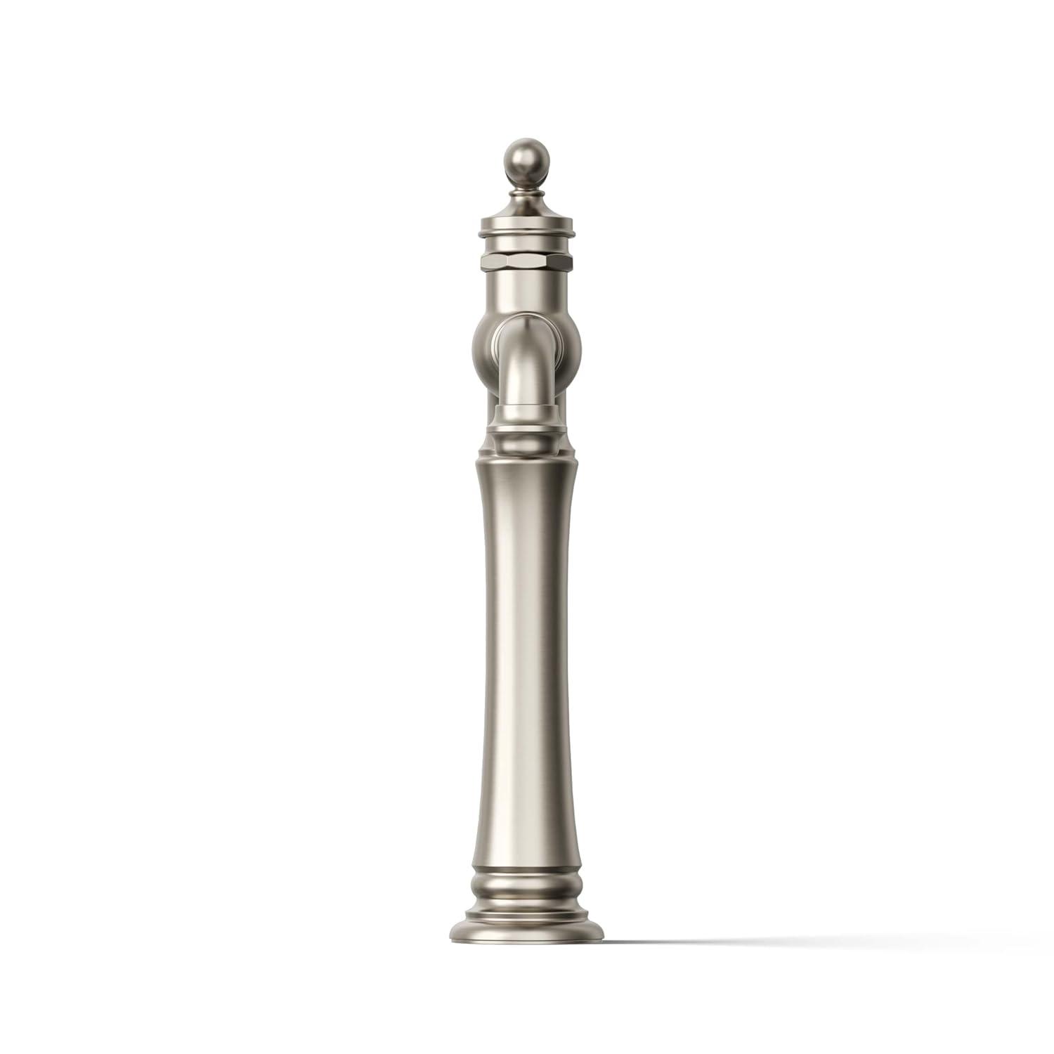 Artifacts Gentleman's Single Hole Bathroom Faucet with Drain Assemby
