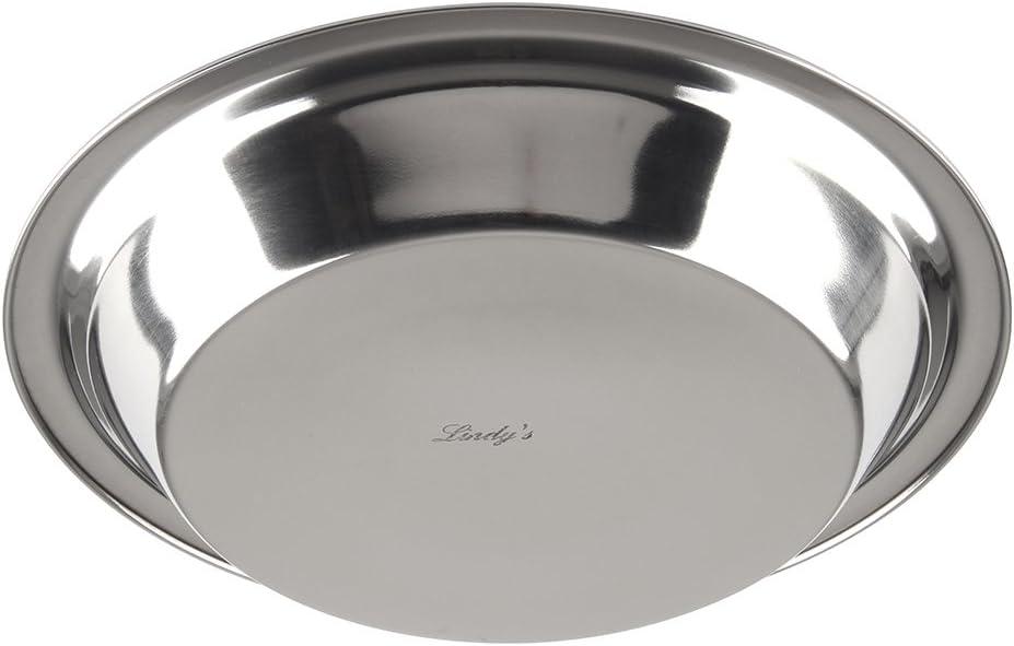 Stainless Steel 9-Inch Round Freezer and Oven Safe Pie Pan