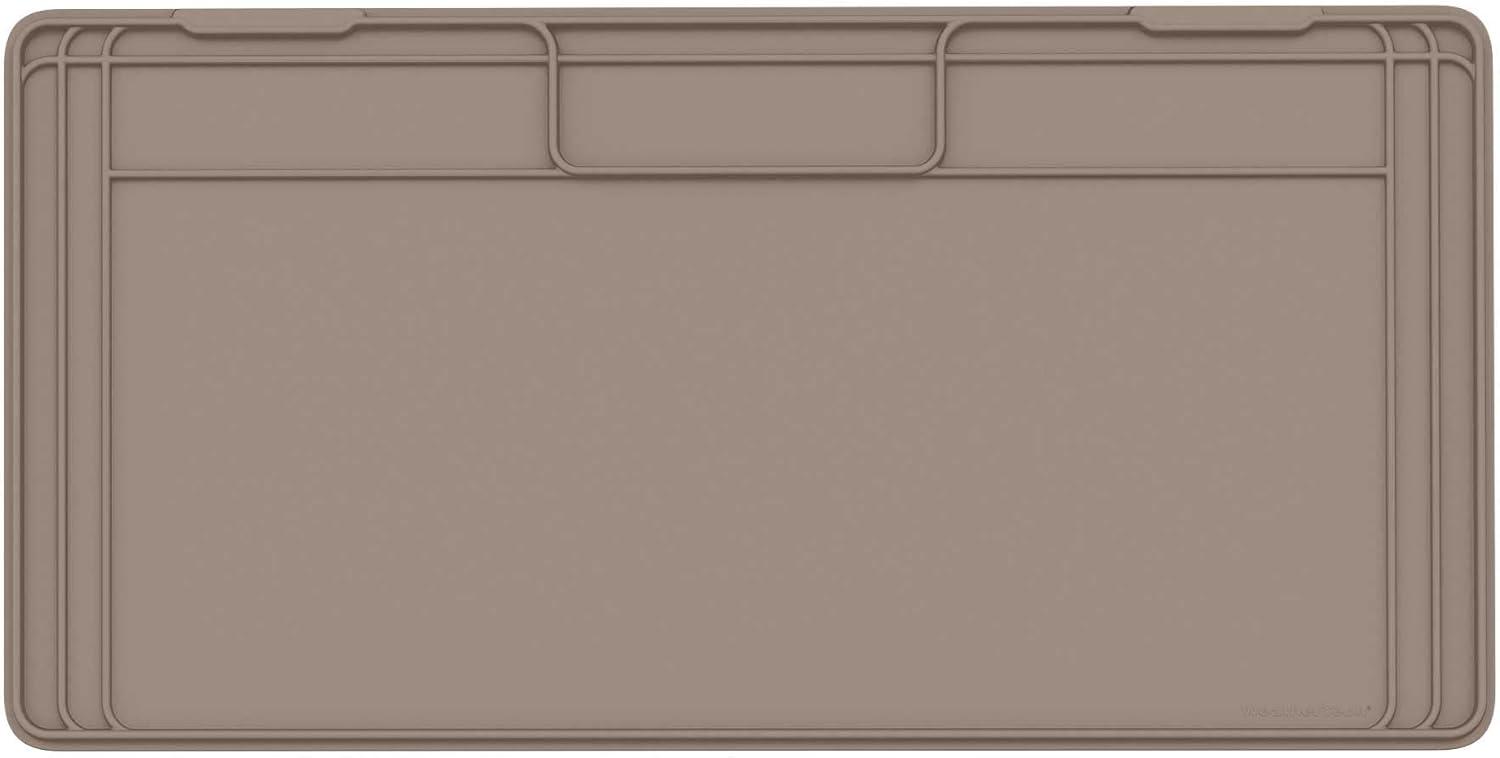 WeatherTech SinkMat Waterproof Under the Sink Cabinet Protection Mat, 46 by 22 Inches, Tan