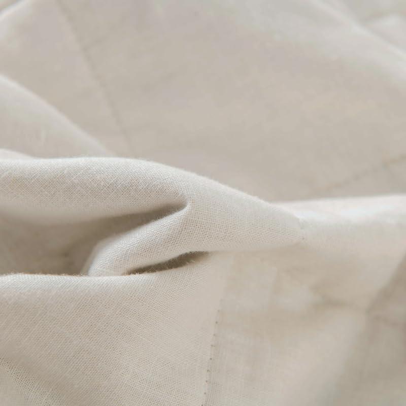 MeadowPark  Box Stitch Stone Washed Linen Blend Quilt & Pillow Shams Set & Reviews | Wayfair