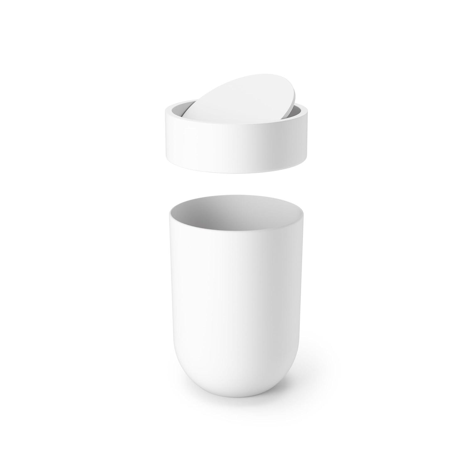 Touch Lidded Waste Can