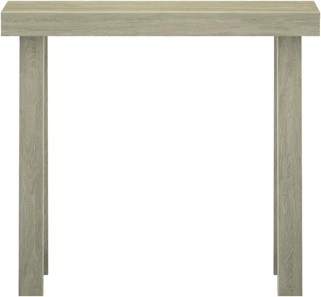 Plank+Beam 36” Solid Wood Console Table, Classic Farmhouse Style Sofa Table, Narrow Entryway Table for Hallway