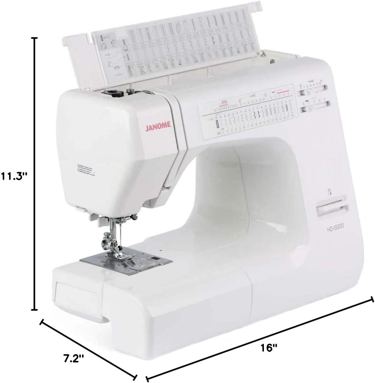 Janome HD5000 Heavy Duty Mechanical Sewing Machine