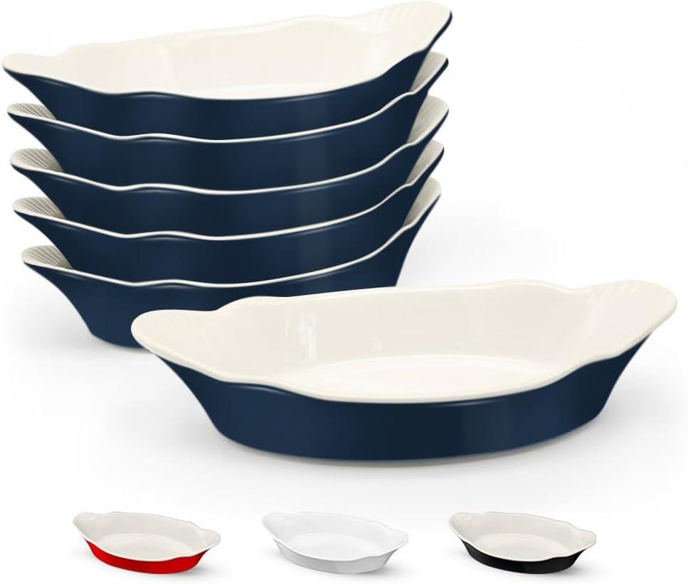 kook Kook 6 Piece Non-Stick Ceramic Bakeware Set (Set of 6)