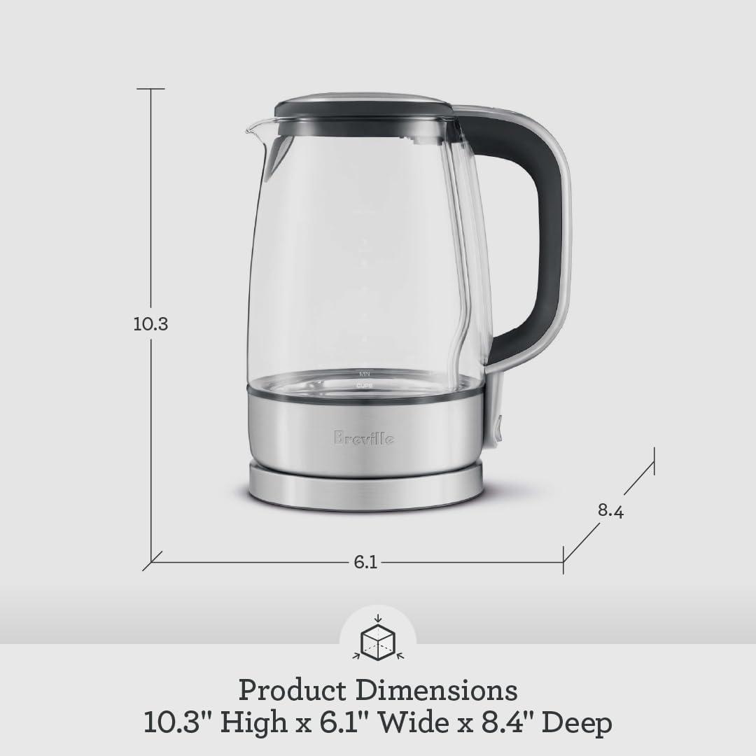 Breville Crystal Clear Electric Kettle Brushed Stainless Steel