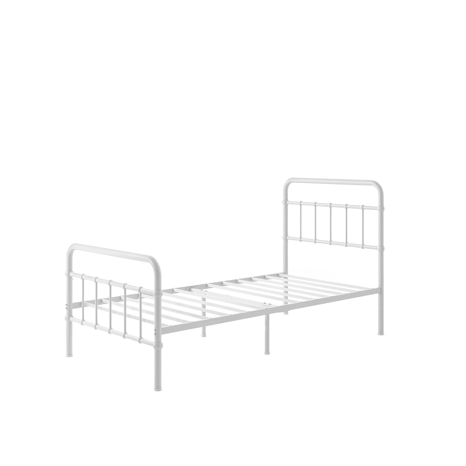 Zinus Florence 42" Modern Farmhouse Metal Platform Bed