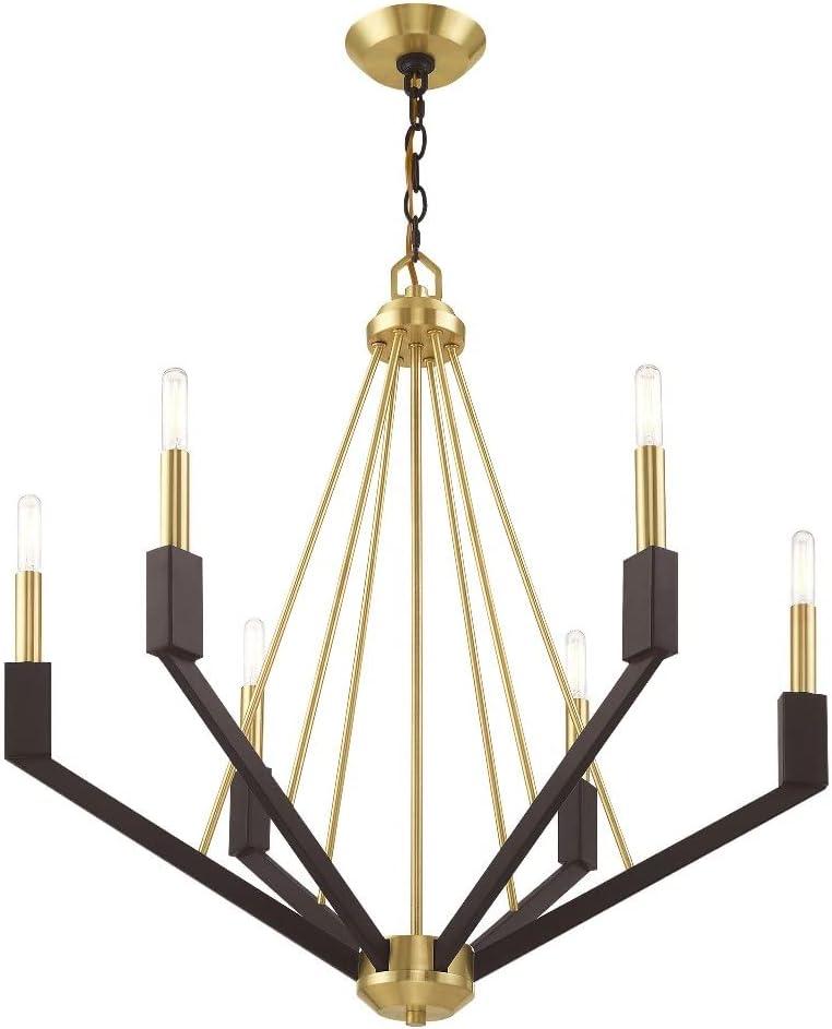 Livex Lighting Beckett 6 - Light Chandelier in  Brushed Nickel