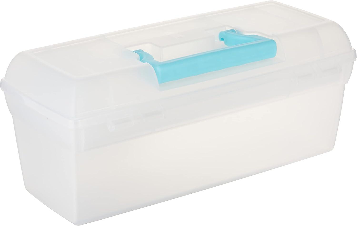 ArtBin Essentials Lift Out Tray Craft Storage Box with Handle, 13 inches, 1 Piece