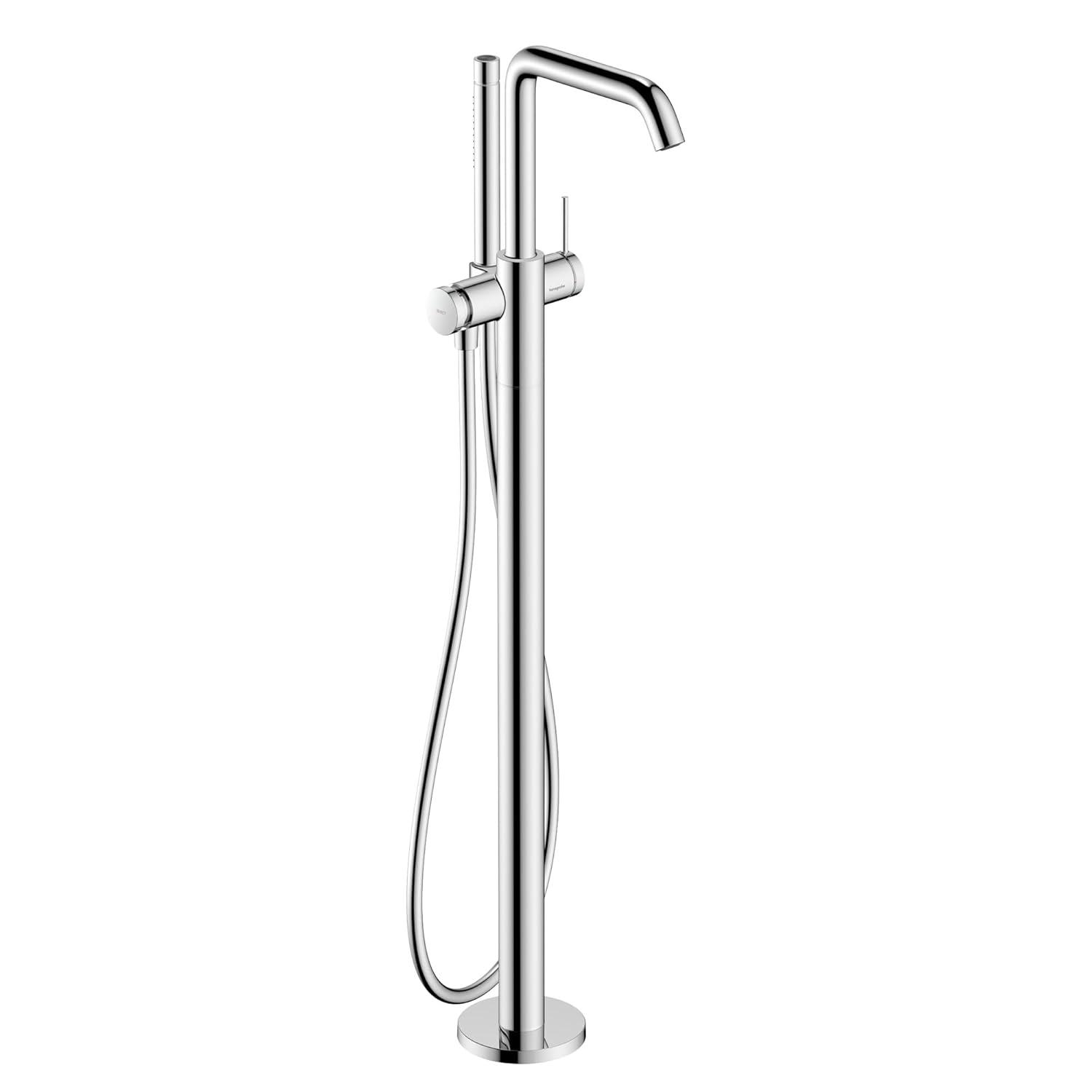 hansgrohe Tecturis S Freestanding Tub Filler with 1.75 GPM Handshower