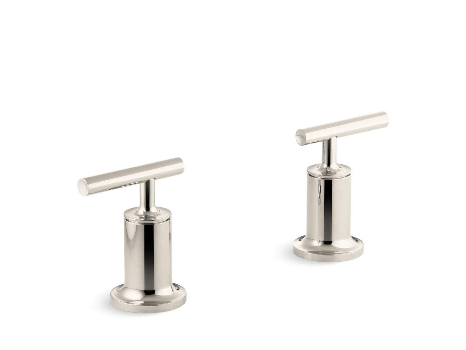 Purist® Deck- or Wall-Mount High-Flow Bath Trim with Lever Handles