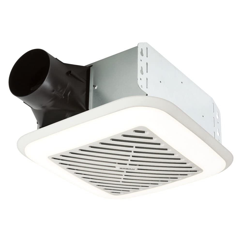 Broan Flex Series 110 CFM 1.5 Sones 120V Ventilation Fan with Soft Surround LED