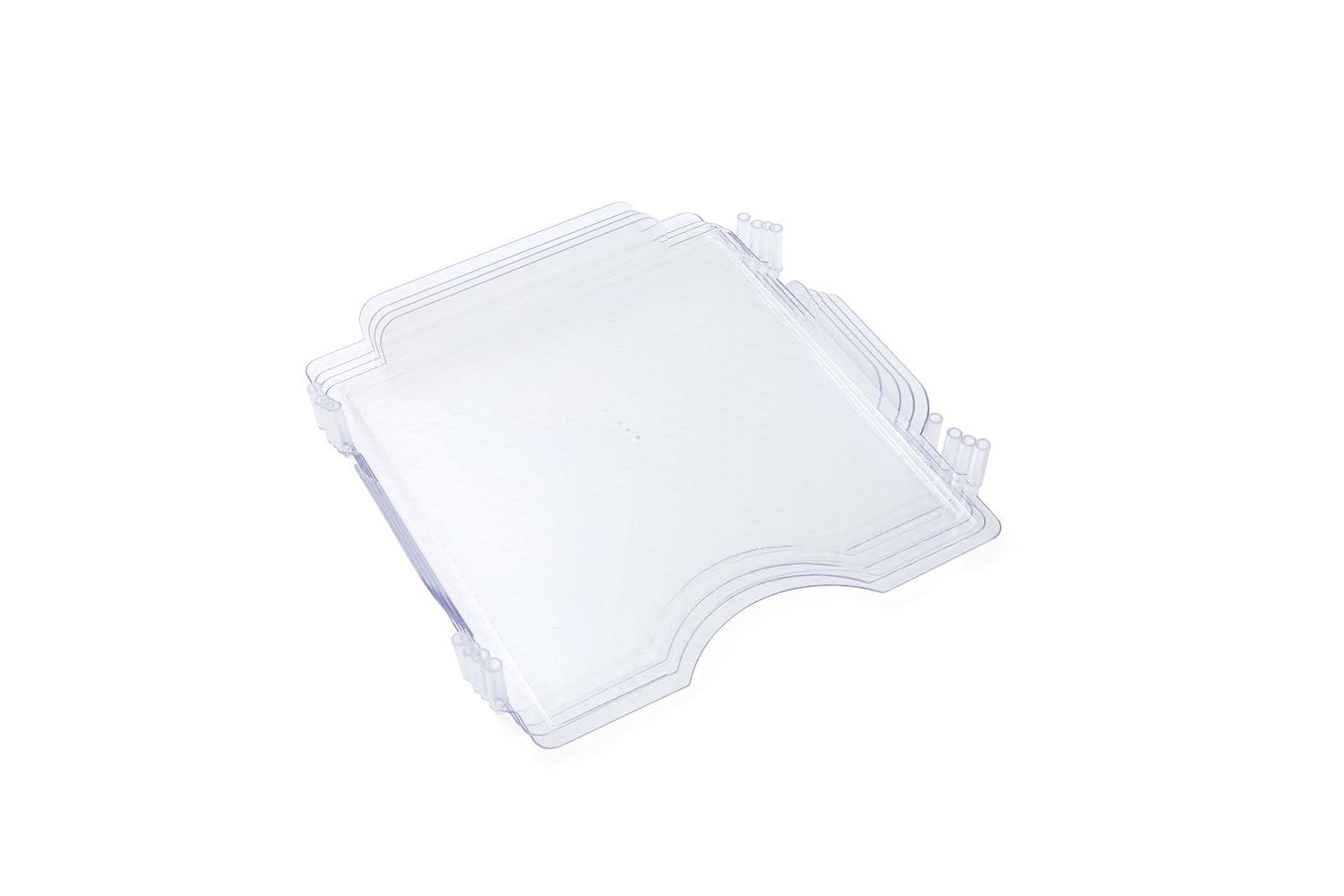 Stackable Acrylic Paper Trays Retail Packaged 4/Pkg-Clear 12"X12"