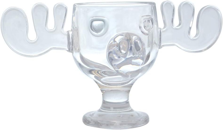 National Lampoon's Christmas Vacation Griswold Moose Mug, 8 oz, Clear Holiday Collection Moose- Mug