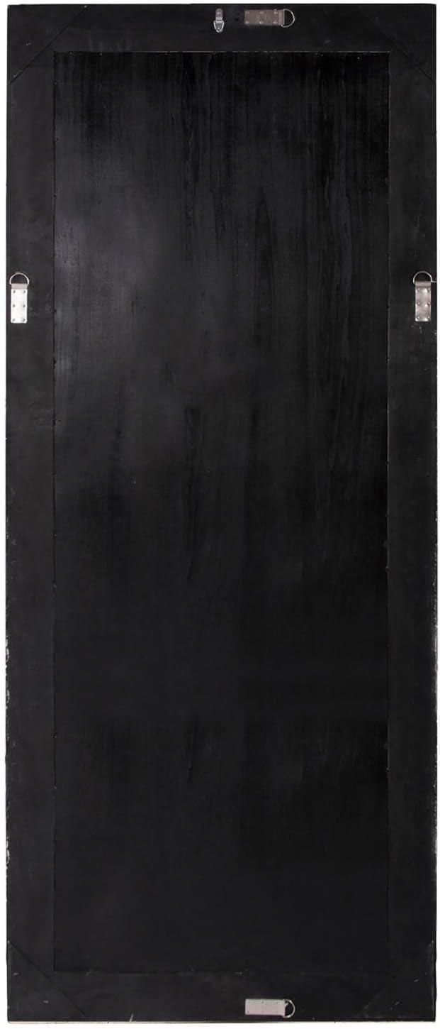 Trule Amy Wood Flat Wall Mirror