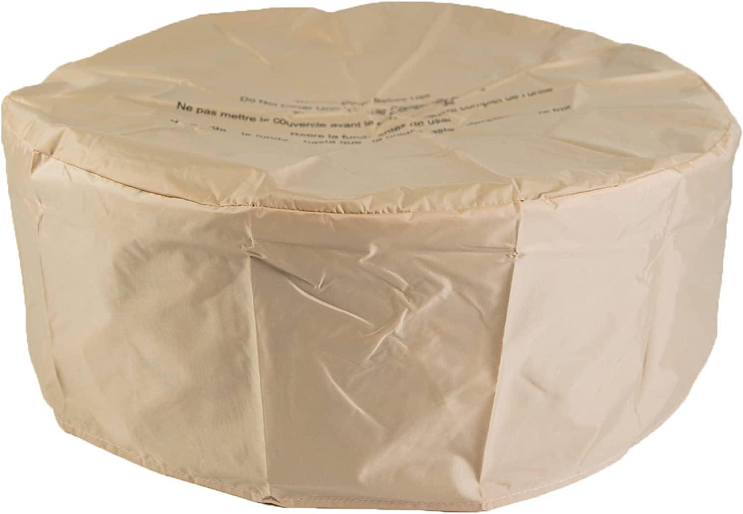 Bluegrass Living Bluegrass Living 26 Inch Carlisle MGO Propane Fire Pit Table Glass Beads & Cover-Model# HF26900AA