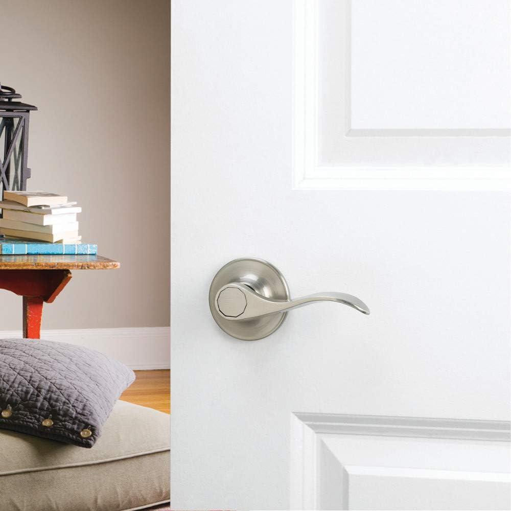 Design House 700484 Springdale Passage Hall and Closet Door Lever Satin Nickel