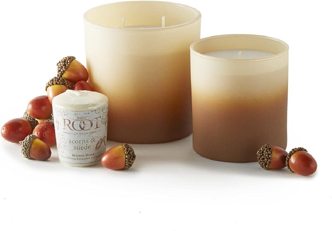 Acorns and Suede Scented Jar Candle