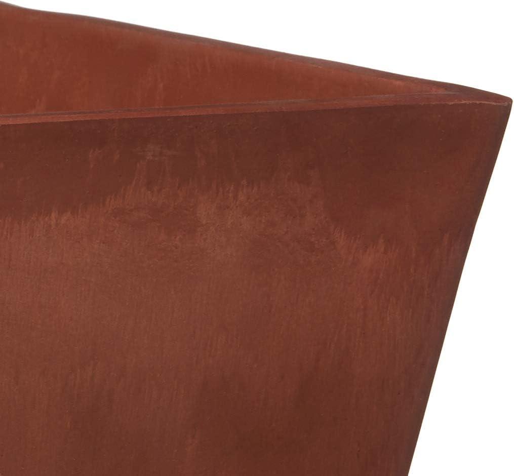 Terra Cotta 12" Recycled Composite Square Planter