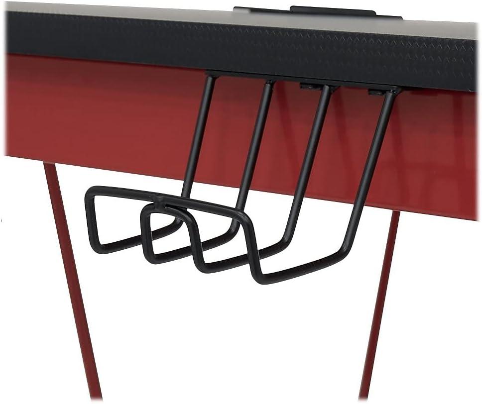 Quest for  PC Gaming, Computer Desk With Charging Station, Cup And Headphone Holder