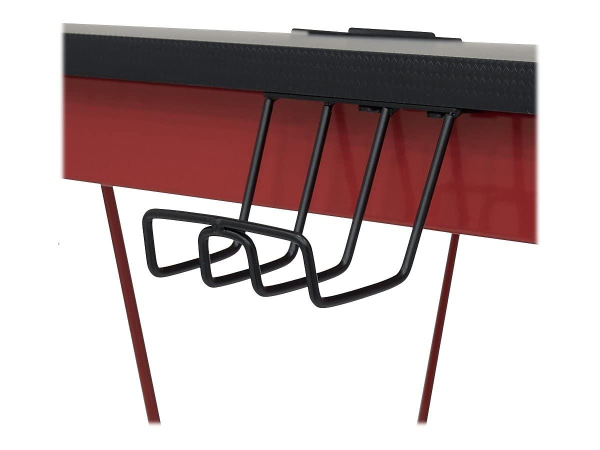 Quest for  PC Gaming, Computer Desk With Charging Station, Cup And Headphone Holder