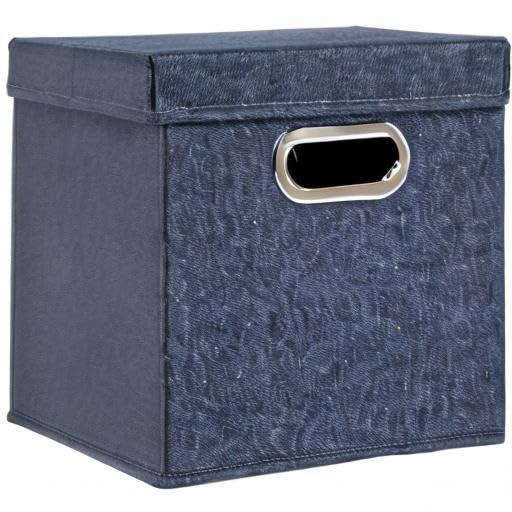 Household Essentials Household Essentials Fabric Decorative Bin (Set of 2)