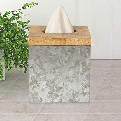 nu steel Confetti collection Tissue Box Cover Perfect For Home & Bathroom Accessories