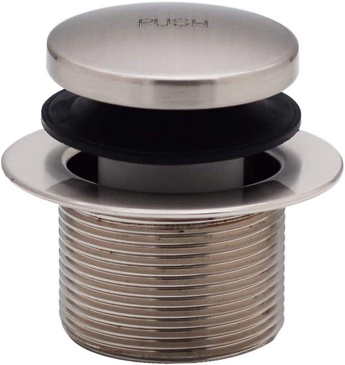 Westbrass 1-1/2" Coarse Thread Tip-Toe Bathtub Leg Drain with One-Hole Overflow D93-07