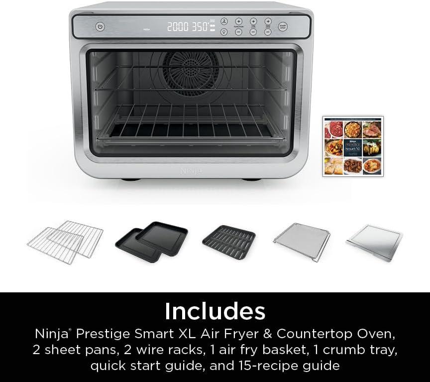 Ninja Prestige Smart Xl Air Fryer & Countertop Oven With Pro Cook System