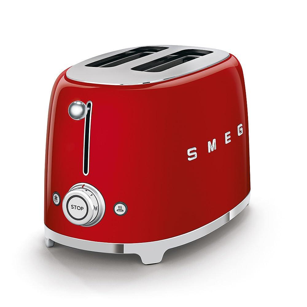 SMEG Red 2-Slice Retro Toaster