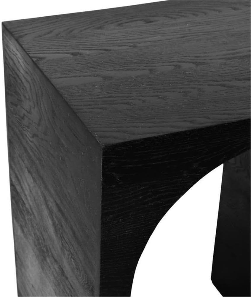 Meridian Furniture June Black Oak Console Table