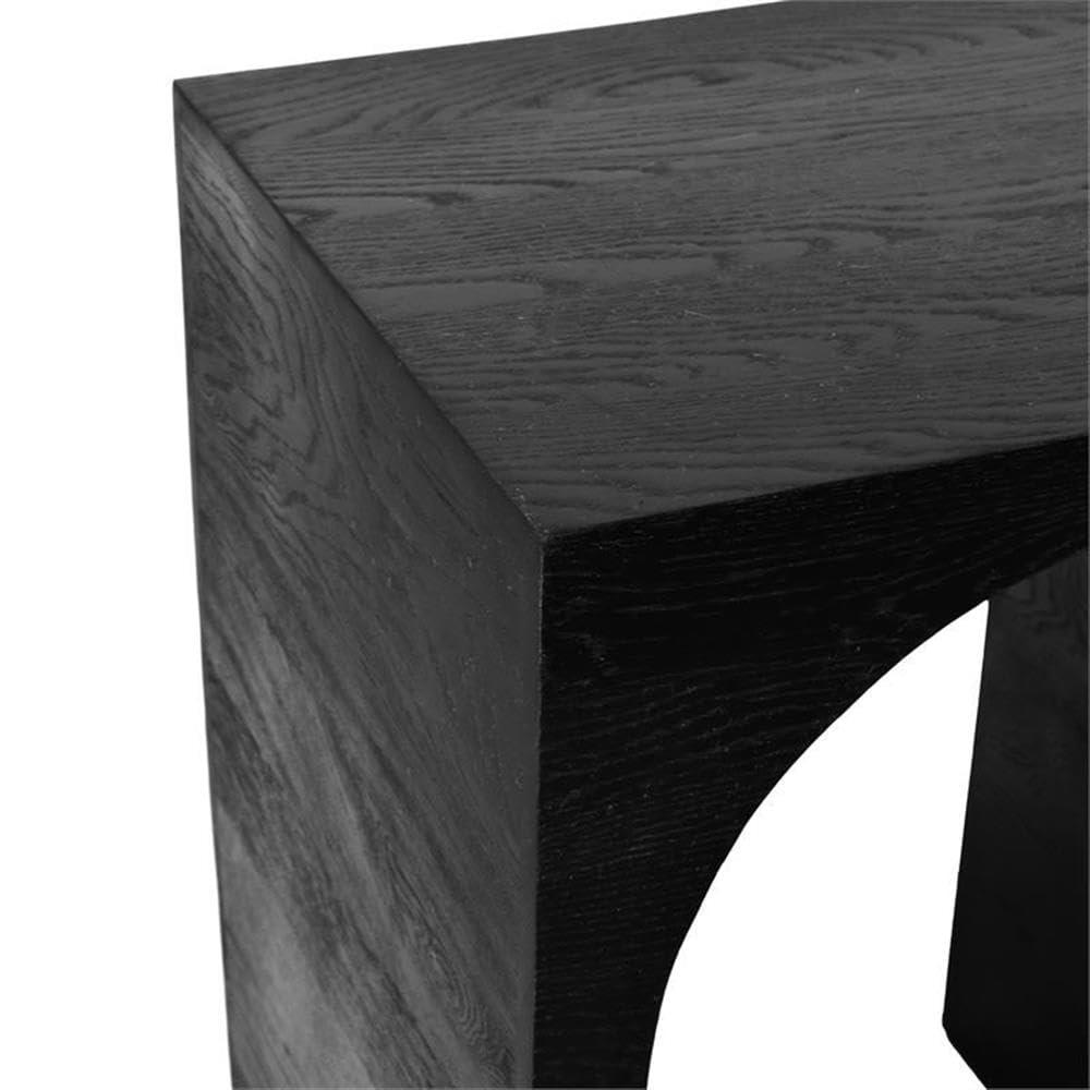Meridian Furniture June Black Oak Console Table