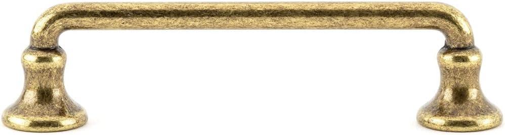 Toulon Distressed Brass Traditional Cabinet Bar Pull