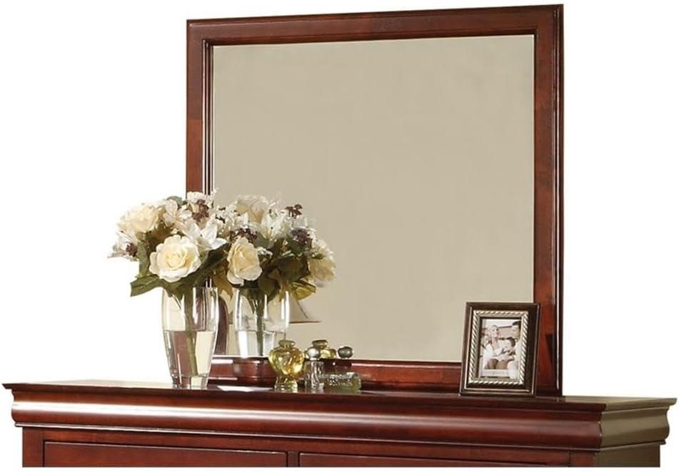 Louis Philippe III Flat Dresser Mirror