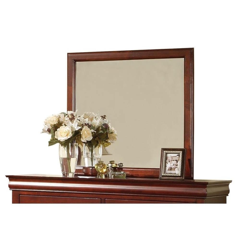 Louis Philippe III Flat Dresser Mirror