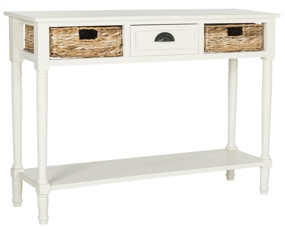 Christa Console - AMH5737B - Off-White - Safavieh Couture