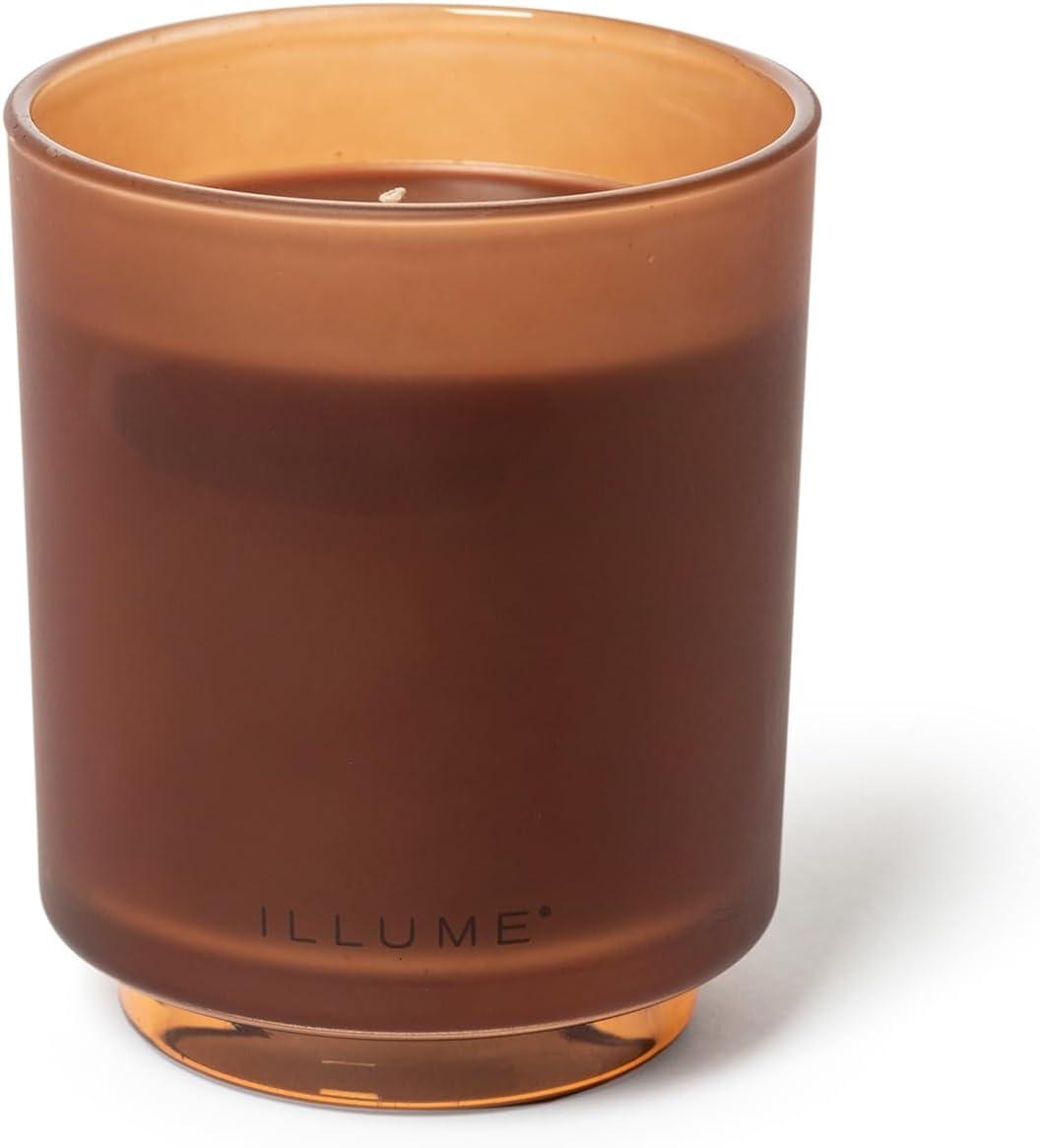 ILLUME Beautifully Done Essentials Terra Tabac Statement Glass Scented Candle