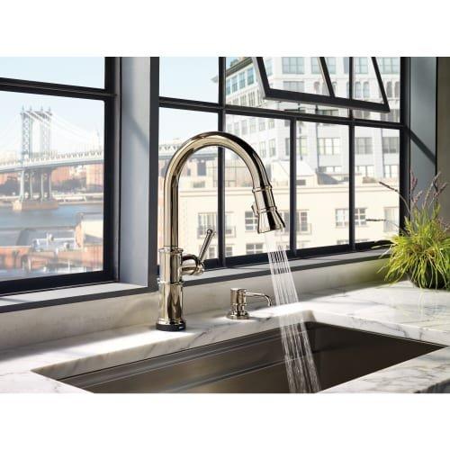 Delta D64025LFSS Brizo Artesso SmartTouch Pull-Down Kitchen Faucet Stainless