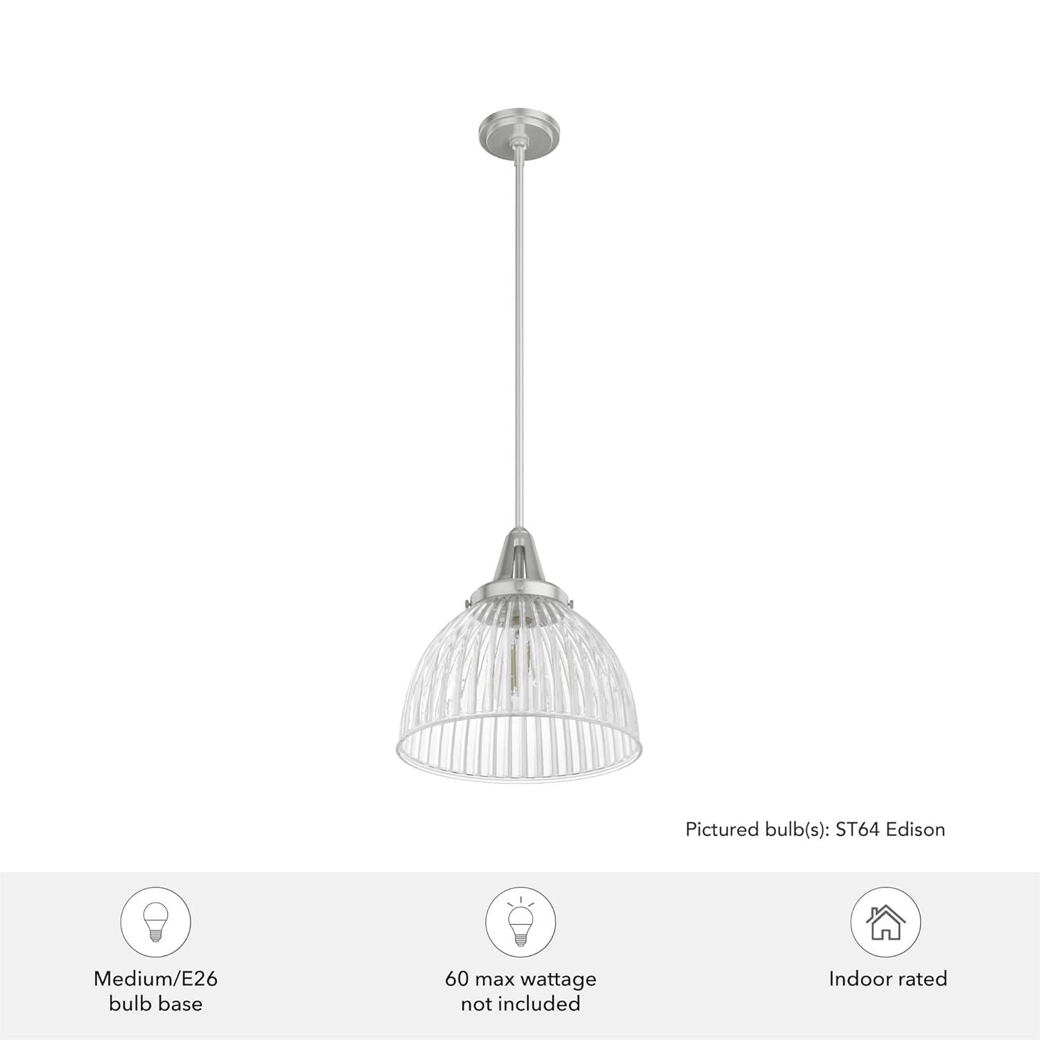 Hunter Fan Cypress Grove 1 Light Dome Pendant?