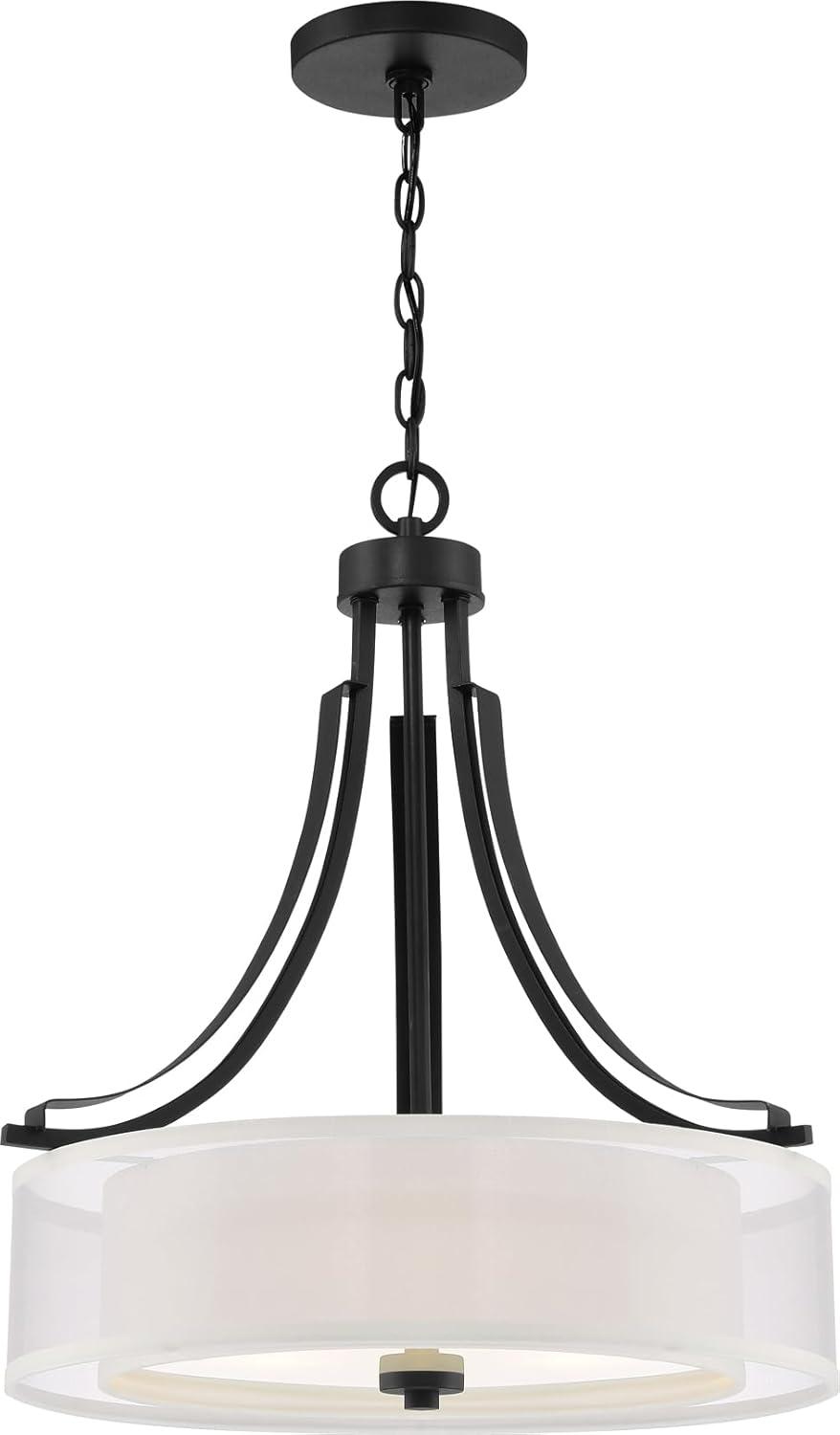 Minka Lavery Minka-Lavery Parsons Studio 3-Light Sand Coal Pendant