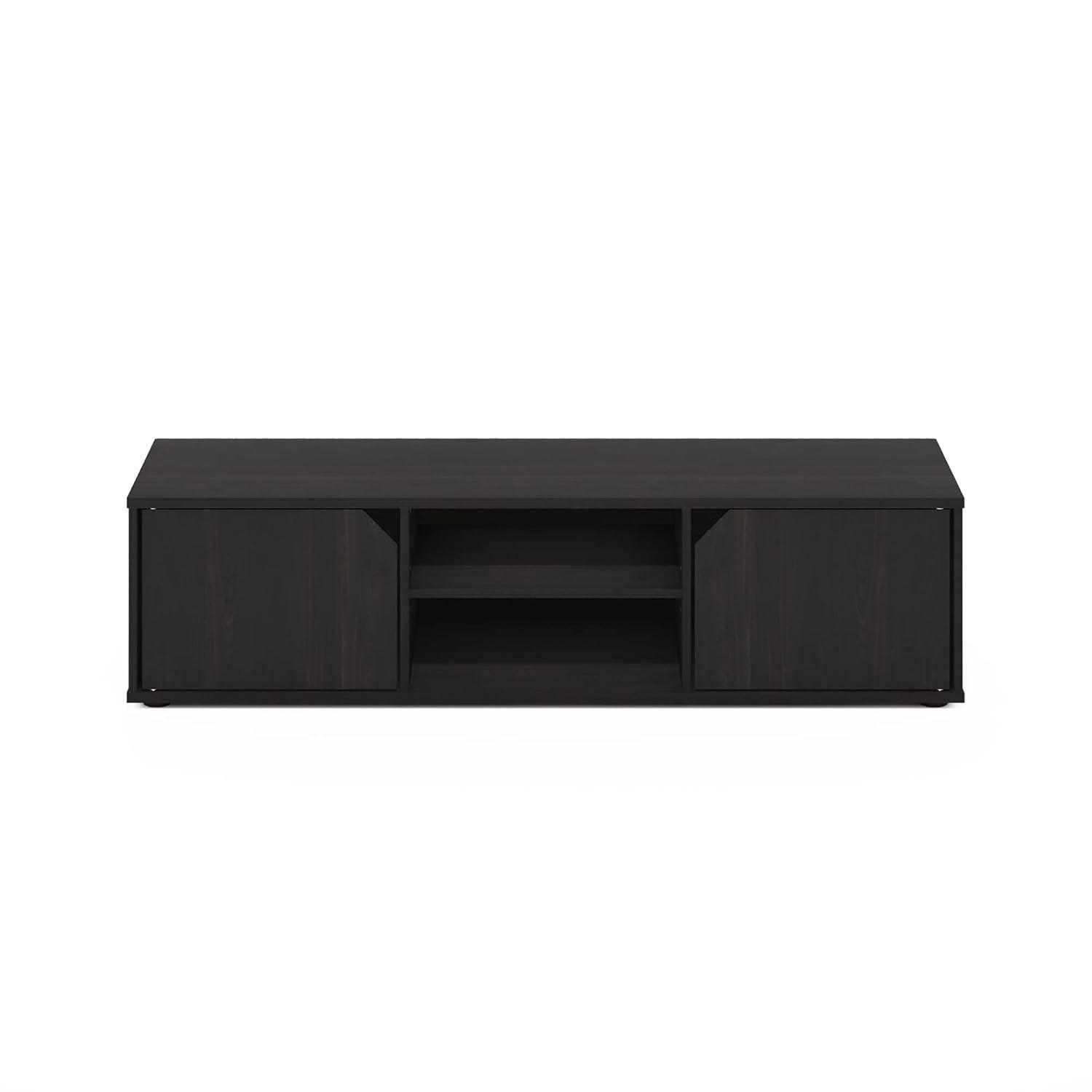 Furinno Classic TV Stand for TV up to 55 Inch, Espresso