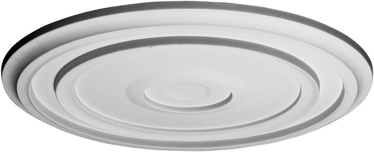 Ekena Millwork 24 3/8"OD x 1 1/8"P Traditional Reece Ceiling Medallion (Fits Canopies up to 5 7/8")