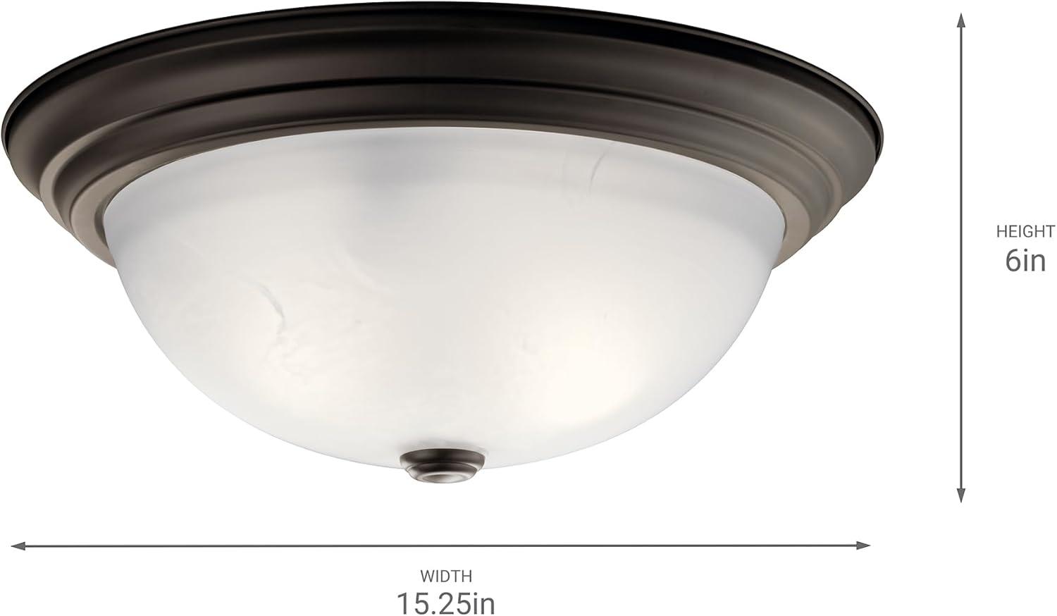 Kichler Lighting 3 - Light Flush Mount in  Olde Bronze