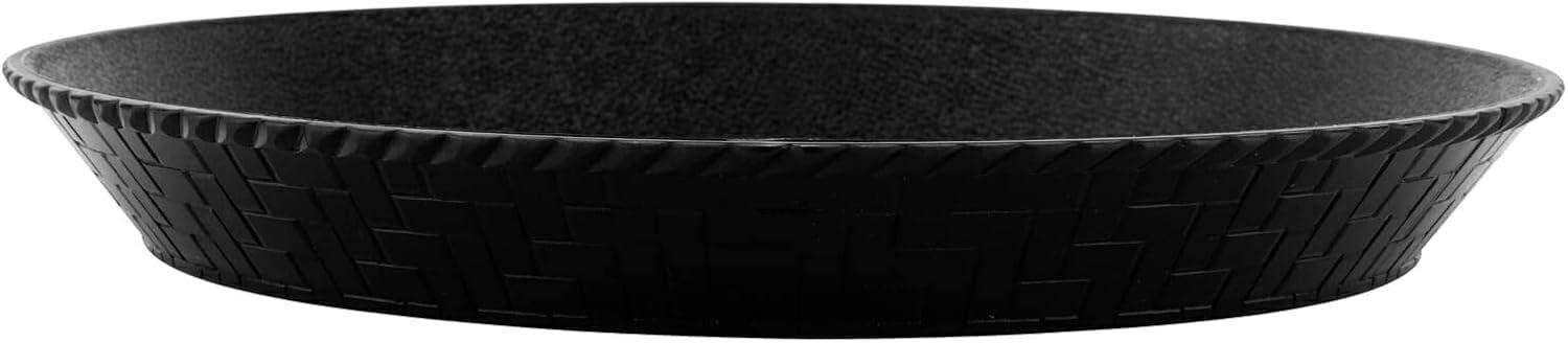 G.E.T. RB-890-BK – 10.5" Round Basket, 1.25" Deep (Set of 12)