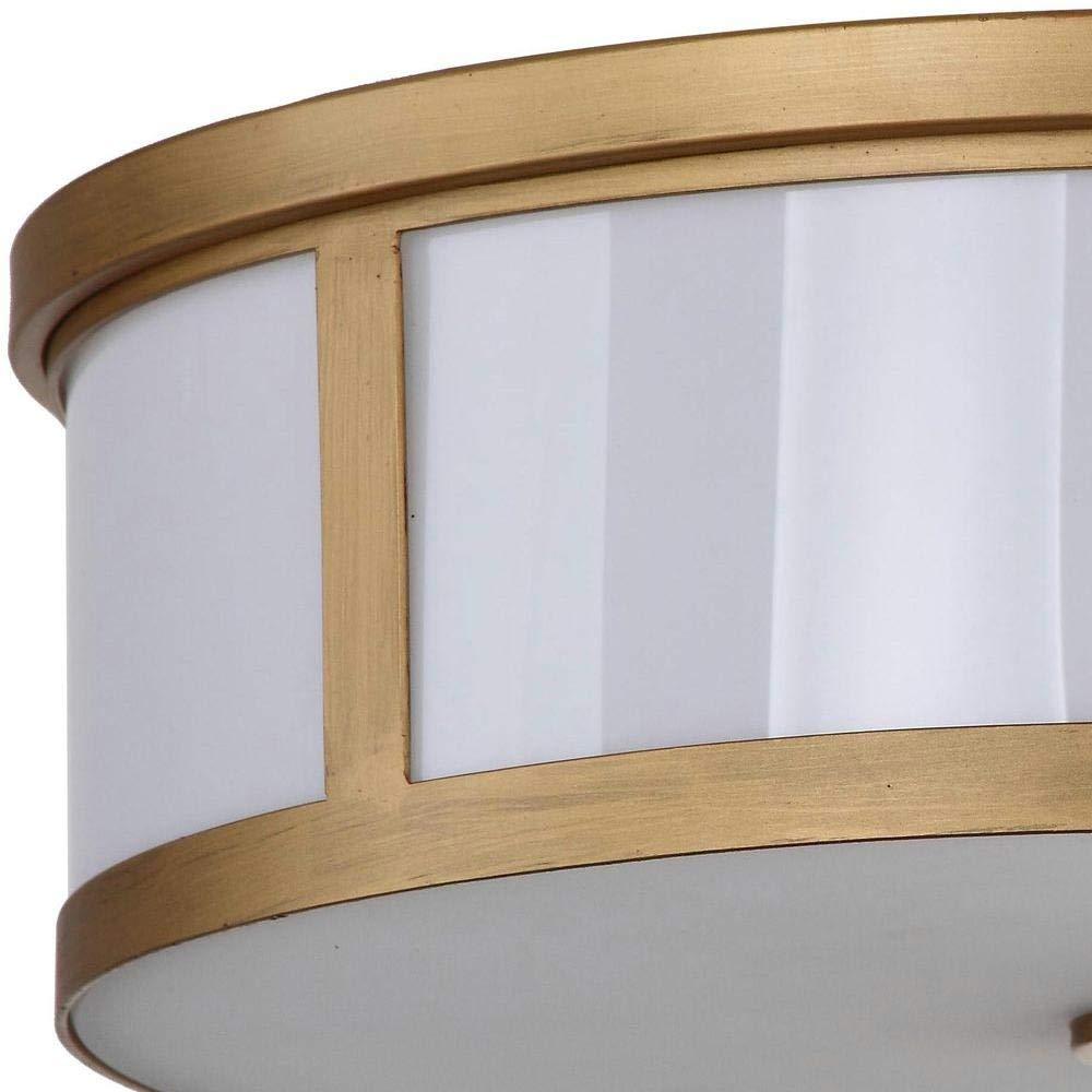 Avery Ceiling Drum Light - LIT4195 - Gold - Safavieh