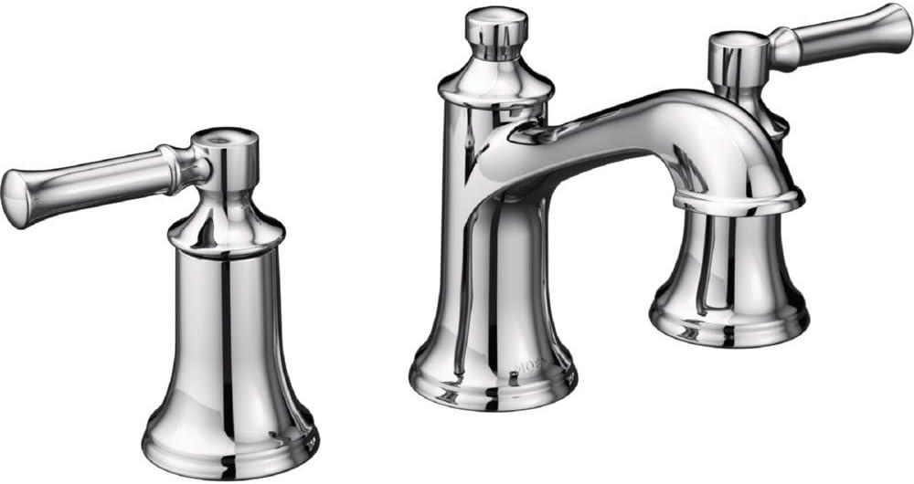 Moen Dartmoor Two-Handle Widespread Bathroom Faucet Trim Kit, Valve Required